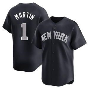Men's New York Yankees Billy Martin Limited Navy Alternate Jersey