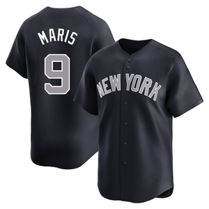 Men's New York Yankees Roger Maris Limited Navy Alternate Jersey