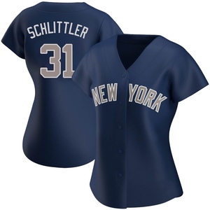 Women's New York Yankees Cam Schlittler Replica Navy Alternate Jersey