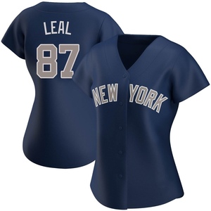 Women's New York Yankees Erick Leal Authentic Navy Alternate Jersey
